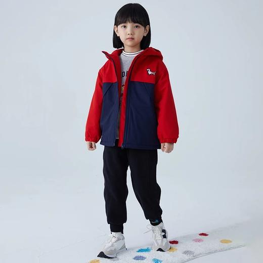 【2025反季抄底清仓】龙之涵 亲子款儿撞色防风保暖冲锋衣棉服 中大童秋冬加厚保暖外套棉衣 A类标准 商品图12