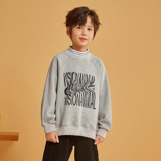 【2025反季抄底清仓】龙之涵 薄绒亲子款半高领蜜桃绒加绒卫衣 婴幼儿A类标准 商品图7