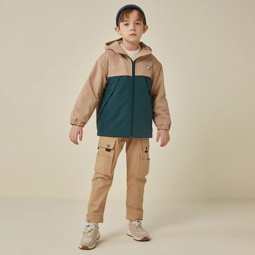 【2025反季抄底清仓】龙之涵 亲子款儿撞色防风保暖冲锋衣棉服 中大童秋冬加厚保暖外套棉衣 A类标准 商品图8