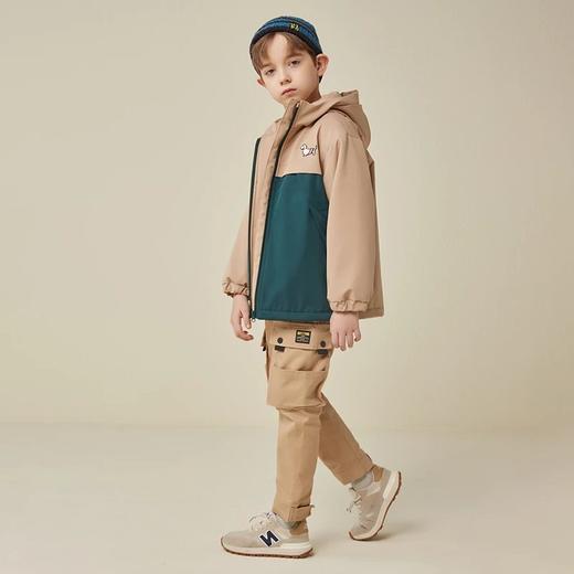 【2025反季抄底清仓】龙之涵 亲子款儿撞色防风保暖冲锋衣棉服 中大童秋冬加厚保暖外套棉衣 A类标准 商品图7