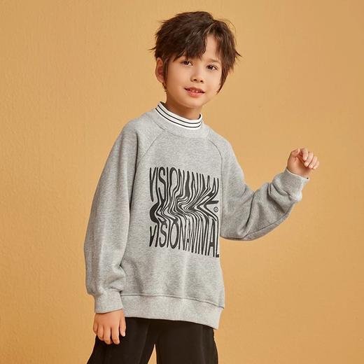 【2025反季抄底清仓】龙之涵 薄绒亲子款半高领蜜桃绒加绒卫衣 婴幼儿A类标准 商品图8