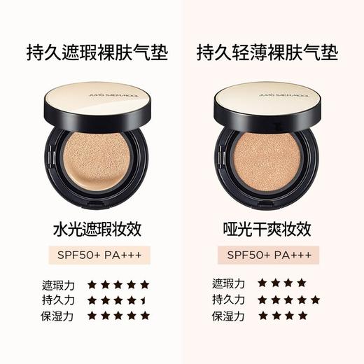 郑瑄茉气垫韩国油皮干皮粉扑贪心气垫bb霜遮瑕控油持久保湿 商品图1