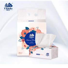 【换购】维达超韧抽取面巾100抽3层S码×3包