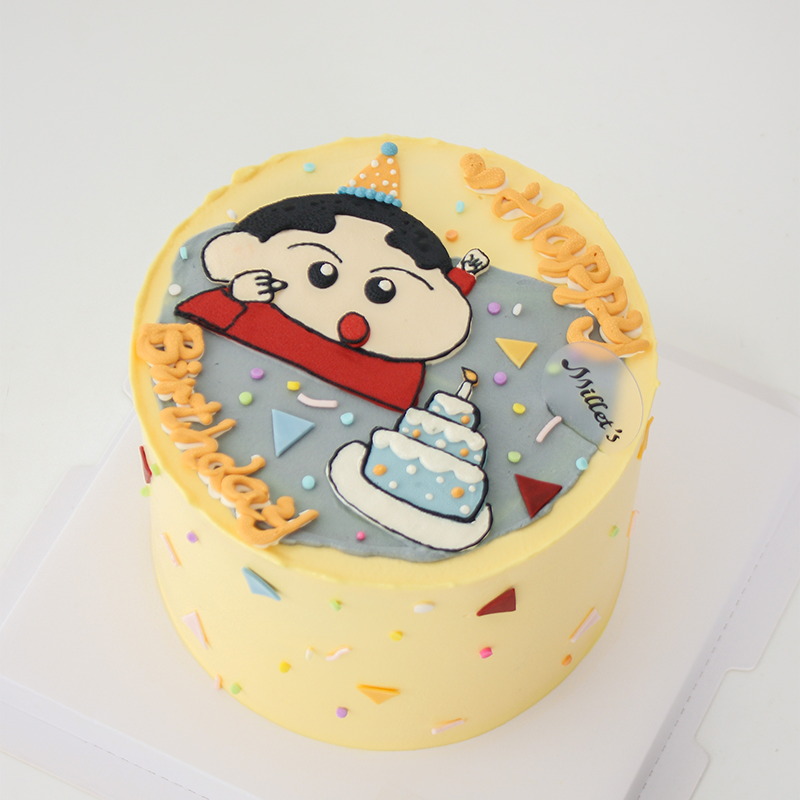 P020 “蜡笔小新” 蛋糕