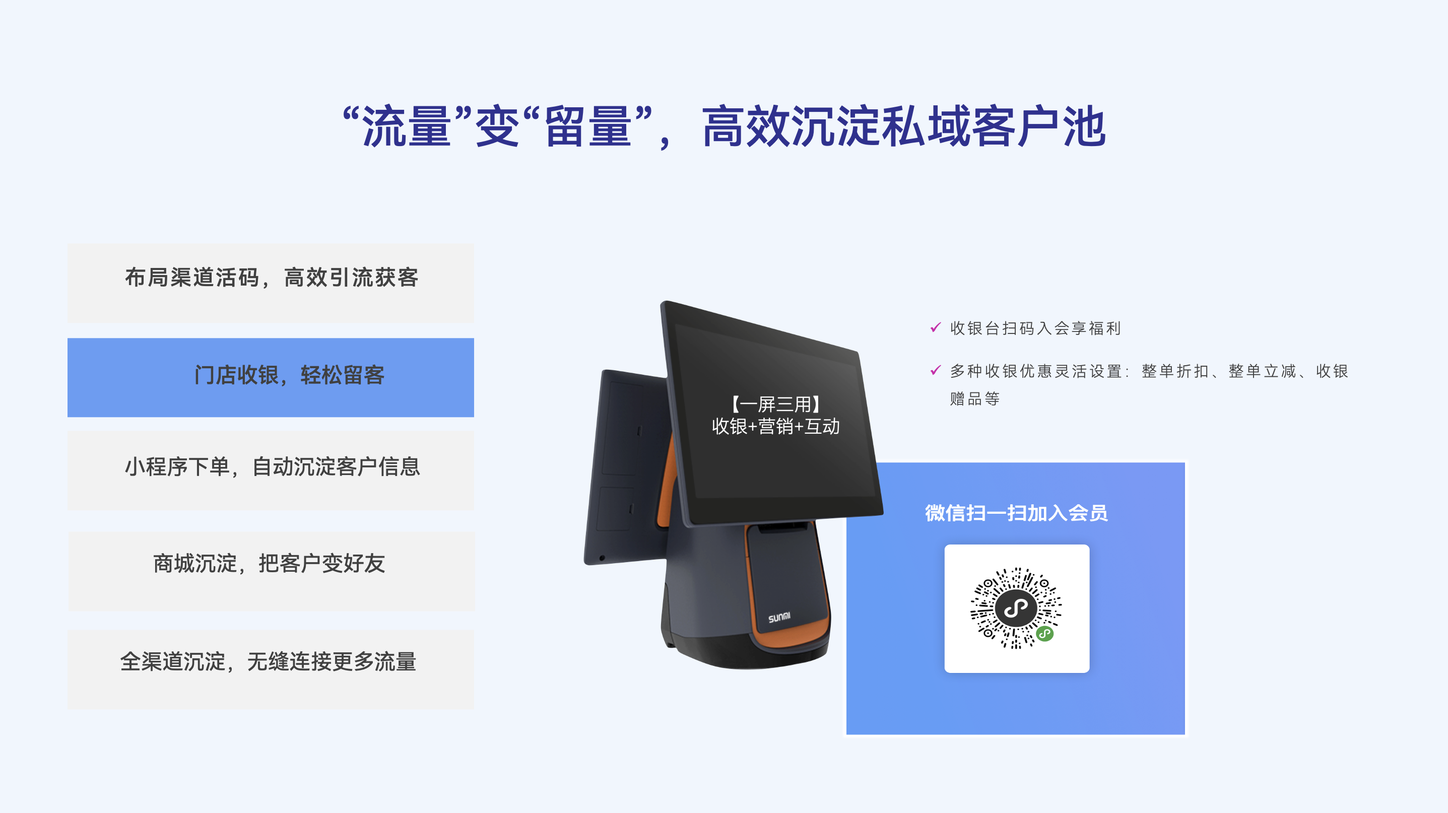 “流量”变“留量”，高效沉淀私域客户池