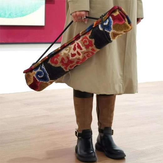 【华藏】手工编织莲花打坐毯 藏毯 醍醐 商品图1