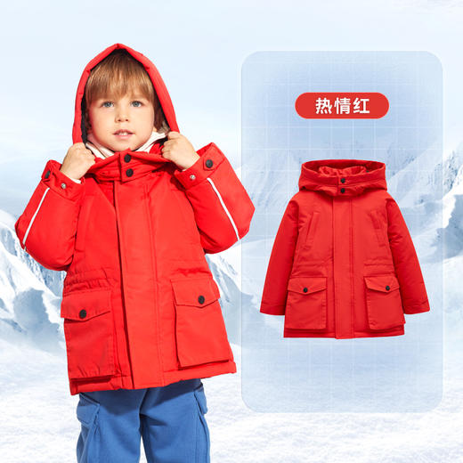 ibaby×outlast太空科技恒温防雨冲锋羽绒服白鹅绒服 商品图5