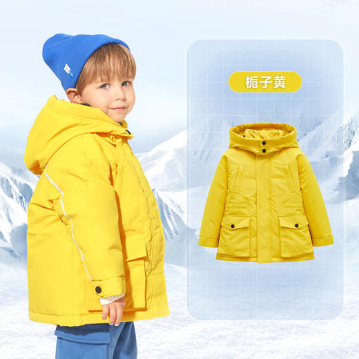 ibaby×outlast太空科技恒温防雨冲锋羽绒服白鹅绒服 商品图7