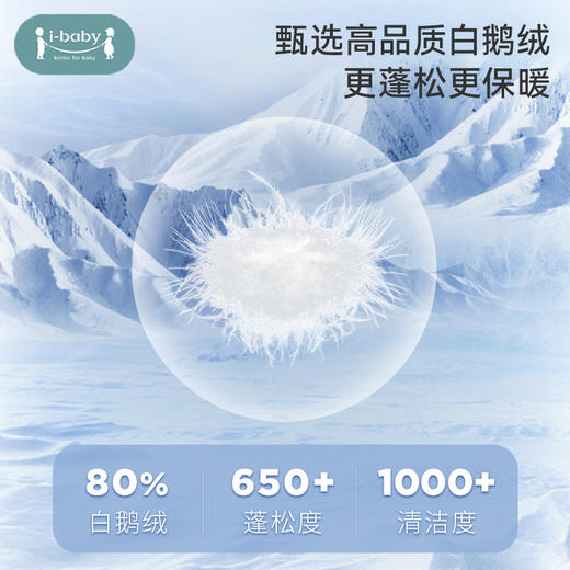 ibaby×outlast太空科技恒温防雨冲锋羽绒服白鹅绒服 商品图4