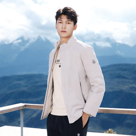 男士羽绒服轻便男士立领冬季新款商务休闲外套6247YR1031 商品图1