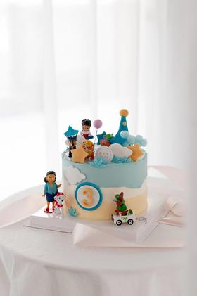 小汪汪队（有翻糖配件提前24小时预订）