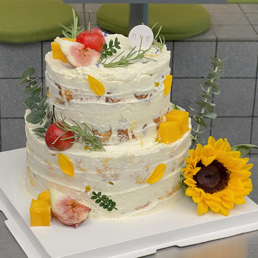 （可定制无蔗糖）森系双层蛋糕 / 各尺寸加高蛋糕 / 气质出众，口味独具 商品图1