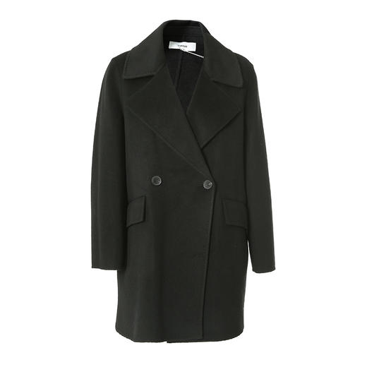 VIMAGE纬漫纪冬季新款翻领洋气显瘦中长款外套V1814404 商品图6