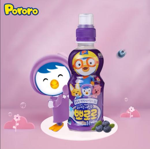 啵乐乐蓝莓味饮料235ml 商品图0
