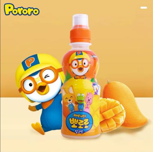 啵乐乐芒果味饮料235ml 商品图0