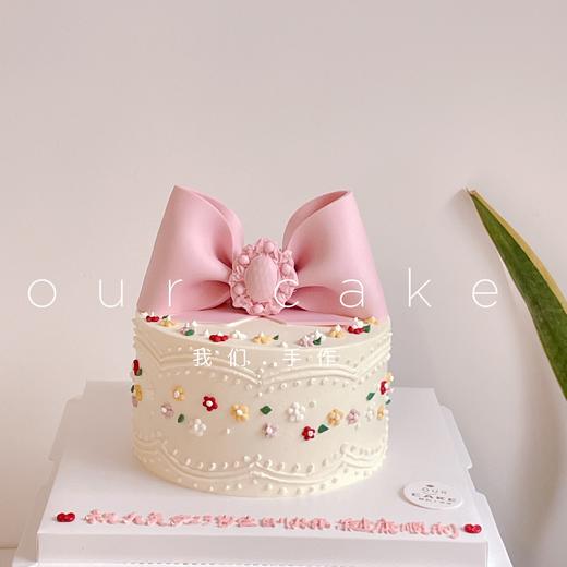 多款~小碎花裱花蛋糕送女生老婆蛋糕-低糖处理无添加 商品图0