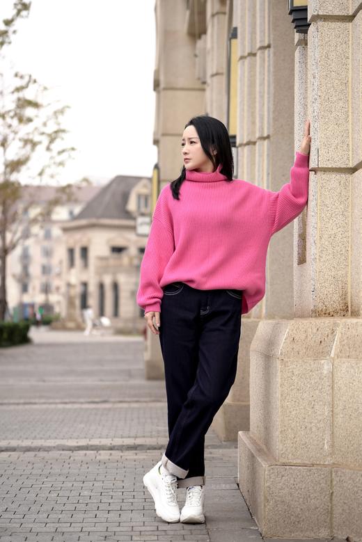 梨型身材救星【加绒老爹裤】显瘦哈伦裤百搭植绒牛仔裤H224060258 商品图3