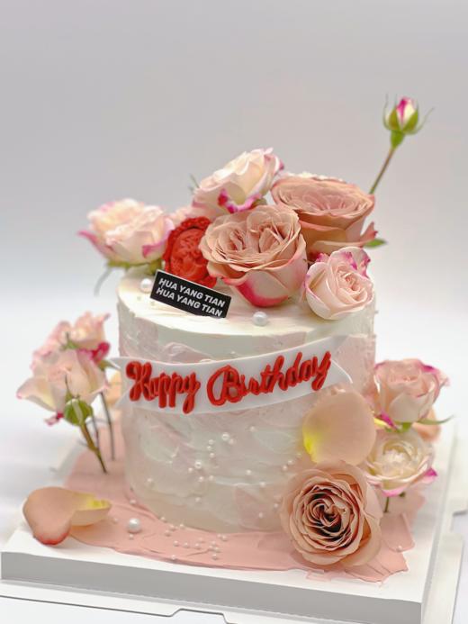 复古女神 · 奶油霜抹面蛋糕  （加高款） 商品图1