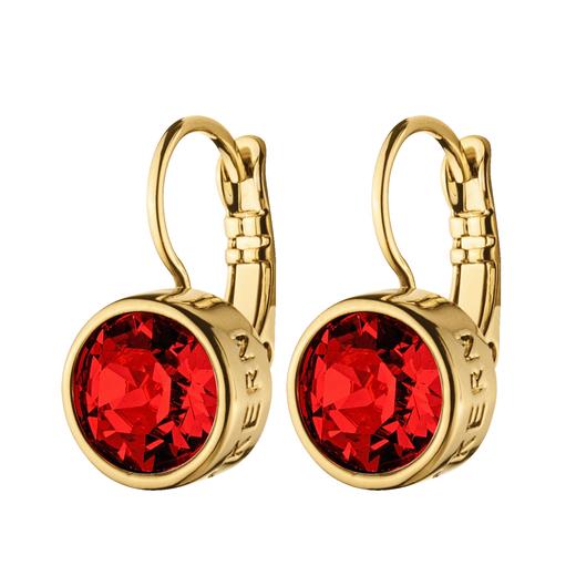 北京仓｜Dyrberg Kern-Louise-红色 耳环（金色）［丹麦设计师］ 商品图1