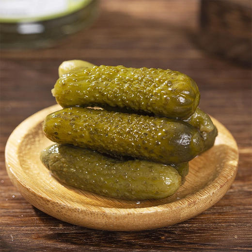 「鲜脆爽口下饭」海浪呱呱脆腌制荷兰小瓜/小黄瓜 180g/瓶 经典酱香味/酸甜味/鲜辣味 美味酱菜  商品图5