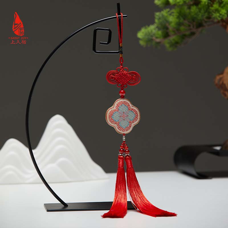 SAINTJOY/上久楷 宋锦挂件  诸柿大吉  SPS22A04