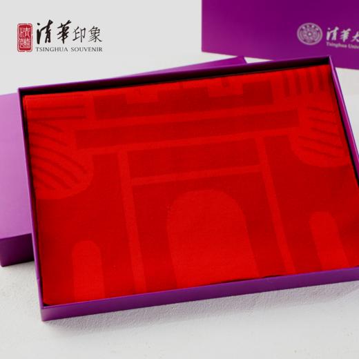 清华大学经典款美利奴羊毛围巾 商品图3