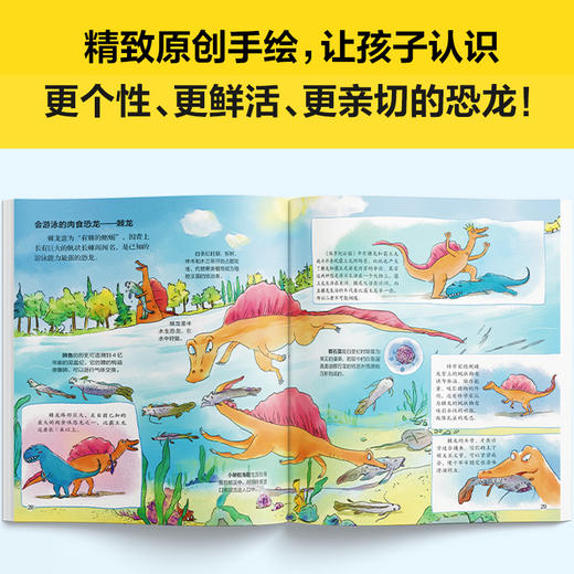 刑立达《和恐龙一起生活科普绘本》（3册）给孩子真实准确的恐龙知识，激发孩子天马行空的想象力！ 商品图7