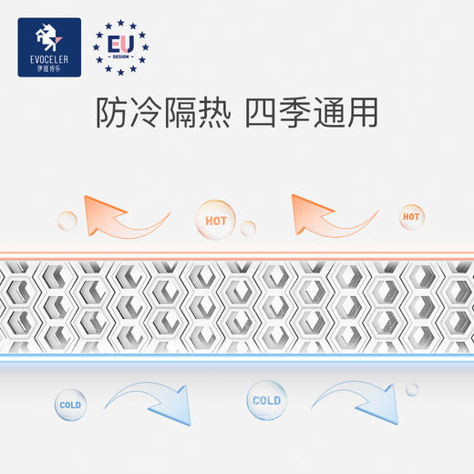 【非质量问题不退不换，介意者慎拍】英国Evoceler伊维诗乐 婴幼儿加厚爬行垫【母婴】 商品图1