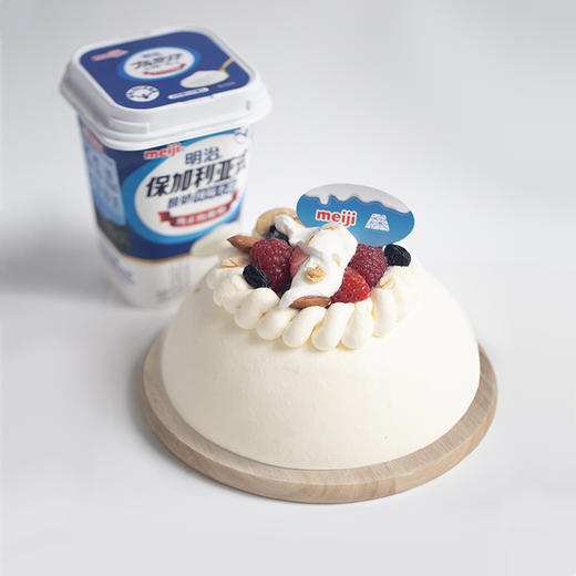 1月底下架！联名限定｜明治 X EVERNAKED「纯然如初」一杯酸奶蛋糕 商品图1