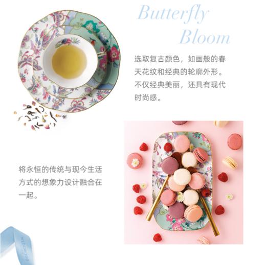 玮致活花间舞蝶骨瓷茶杯下午茶杯碟咖啡杯茶具套装 商品图3
