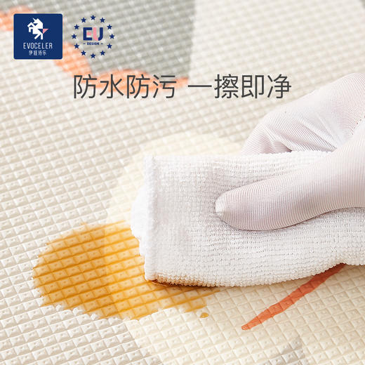 【非质量问题不退不换，介意者慎拍】英国Evoceler伊维诗乐 婴幼儿加厚爬行垫【母婴】 商品图2