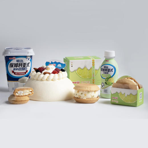 1月底下架！联名限定｜明治 X EVERNAKED「纯然如初」一杯酸奶蛋糕 商品图7