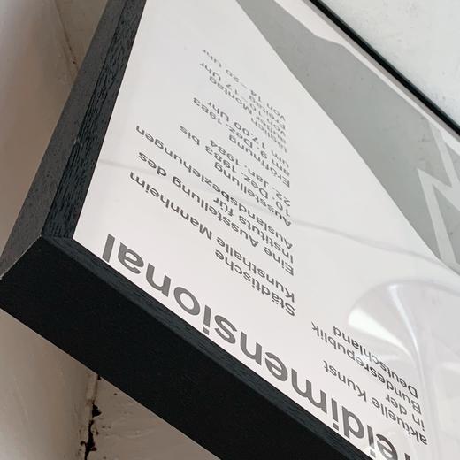 【在仓】德国1983年原版包豪斯中古展览海报 B0126 商品图6