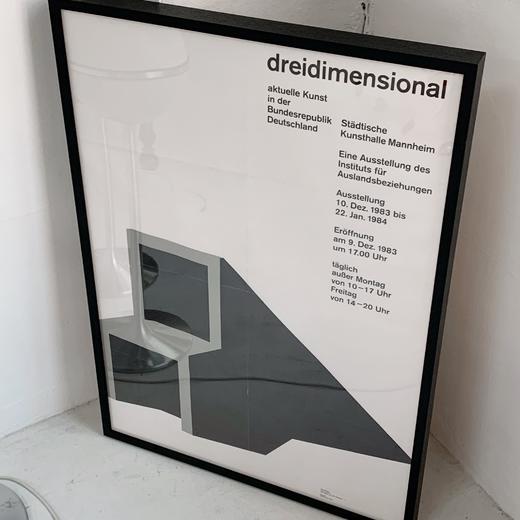 【在仓】德国1983年原版包豪斯中古展览海报 B0126 商品图3