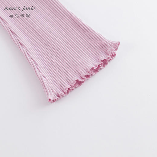 马克珍妮秋装新款 女童弹力针织喇叭裤 儿童打底裤230219 商品图4