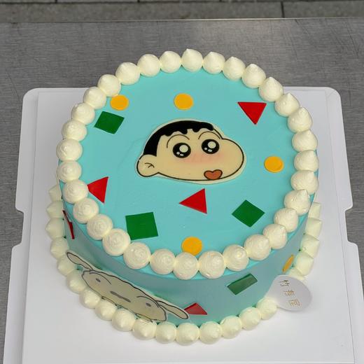 （可定制无蔗糖）蜡笔小新奶油蛋糕 / 充满童心的可爱蛋糕 商品图0