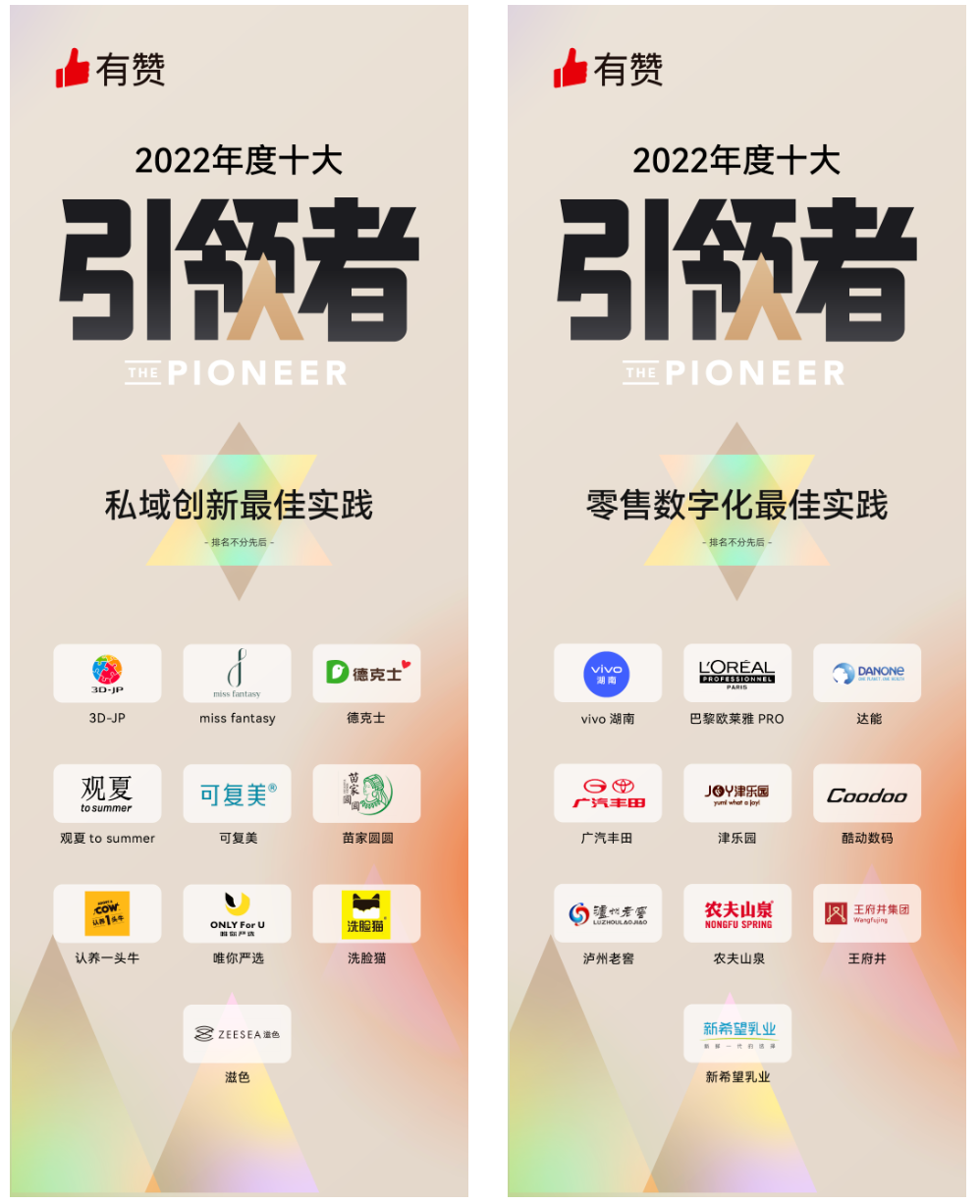 2022 年十大引领者