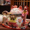 招财猫摆件开业店铺前台创意存钱罐家居客厅乔迁新居装饰陶瓷礼品招财猫存钱罐 商品缩略图1