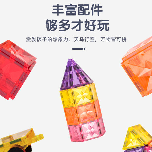 新款纯磁--思创钻石款彩窗磁力 商品图3
