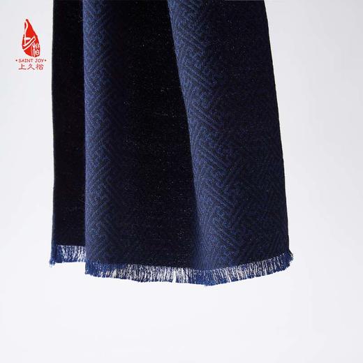 SAINTJOY/上久楷  羊绒长巾万字同福  CJS19034 商品图11