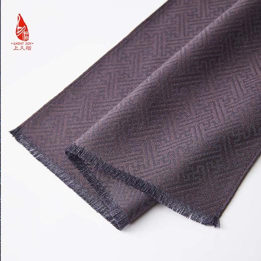 SAINTJOY/上久楷  羊绒长巾万字同福  CJS19034 商品图5