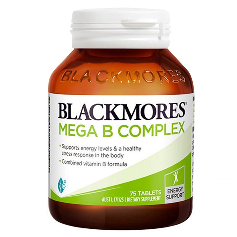 【保税仓/香港直邮】澳洲进口澳佳宝Blackmores高能复合维生素B族75粒