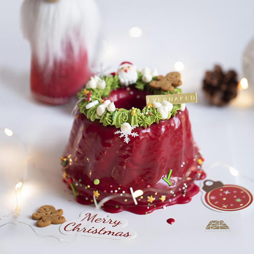 2022圣诞限定「槲寄生」抹茶流心双色磅蛋糕｜环形槲寄生没有终点，我们之间亦爱无止境！ 商品图5