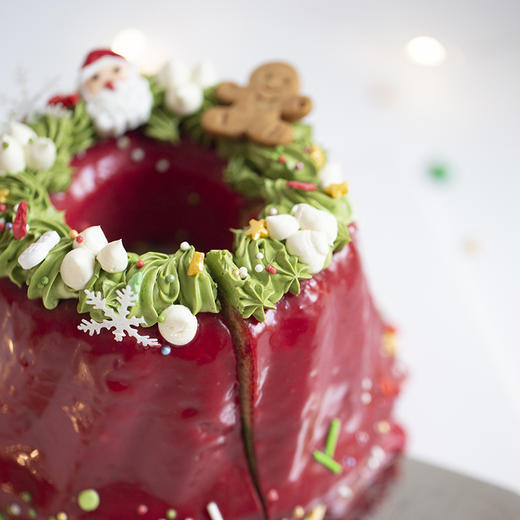 2022圣诞限定「槲寄生」抹茶流心双色磅蛋糕｜环形槲寄生没有终点，我们之间亦爱无止境！ 商品图3