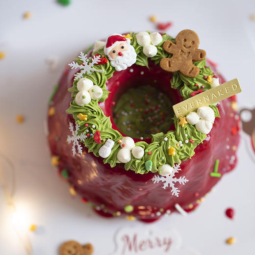 2022圣诞限定「槲寄生」抹茶流心双色磅蛋糕｜环形槲寄生没有终点，我们之间亦爱无止境！ 商品图1