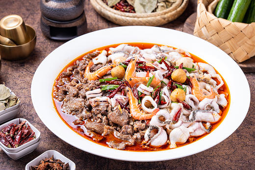 大牌水煮双拼（牛肉、黑鱼）【LY】 商品图0