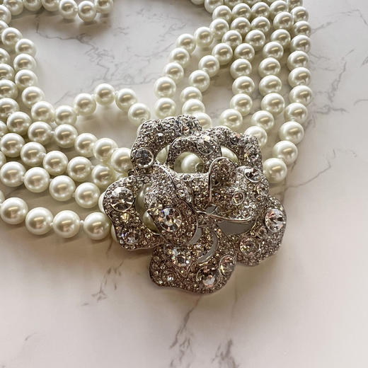 北京仓｜KJL-The Tiffany-奥黛丽·赫本·双子星 珍珠项链［美国设计师］ 商品图8