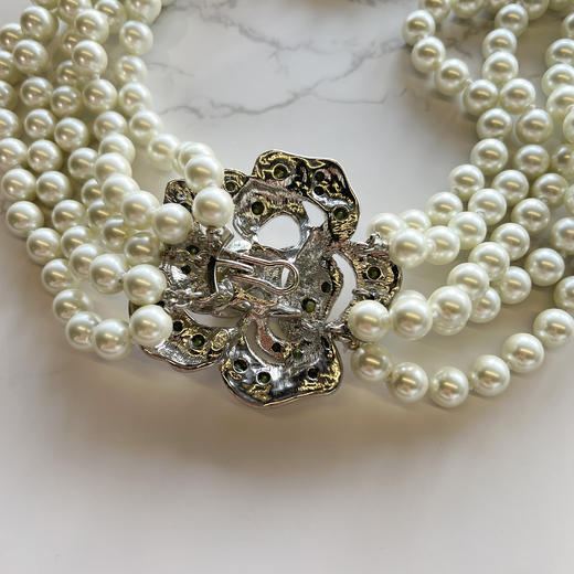 北京仓｜KJL-The Tiffany-奥黛丽·赫本·双子星 珍珠项链［美国设计师］ 商品图10