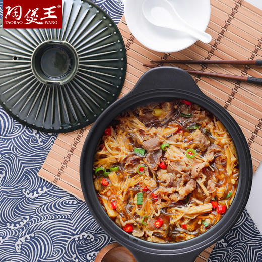 【烧之宝砂锅】陶煲王砂锅煲汤家用燃气炖锅煲汤锅炖汤煤气灶专用陶瓷锅日式汤锅 商品图7