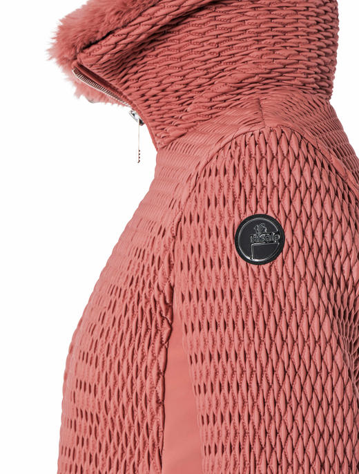 FUSALP - MONTANA THINDOW - GRASSE - 女装 - 滑雪夹克 - 深粉色 商品图2
